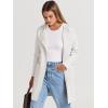 imageANRABESS Womens Open Front Knit Lightweight Cardigan Casual Long Coatigan Sweater Lady Jacket Coat 2025 Fall OuterwearOffwhite