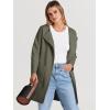 imageANRABESS Womens Open Front Knit Lightweight Cardigan Casual Long Coatigan Sweater Lady Jacket Coat 2025 Fall OuterwearOlive Green