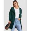imageANRABESS Womens Open Front Knit Lightweight Cardigan Casual Long Coatigan Sweater Lady Jacket Coat 2025 Fall OuterwearOpal Green