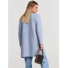 imageANRABESS Womens Open Front Knit Lightweight Cardigan Casual Long Coatigan Sweater Lady Jacket Coat 2025 Fall OuterwearSky Blue