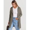 imageANRABESS Womens Open Front Knit Lightweight Cardigan Casual Long Coatigan Sweater Lady Jacket Coat 2025 Fall OuterwearTaupe