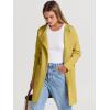 imageANRABESS Womens Open Front Knit Lightweight Cardigan Casual Long Coatigan Sweater Lady Jacket Coat 2025 Fall OuterwearYellow