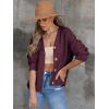 imageANRABESS Women Cardigan Sweaters 2024 Fall Oversized Button Open Front Knit Lightweight Cardigans Fall Outfits OuterwearBurgundy