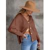 imageANRABESS Women Cardigan Sweaters 2024 Fall Oversized Button Open Front Knit Lightweight Cardigans Fall Outfits OuterwearCoffee