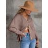 imageANRABESS Women Cardigan Sweaters 2024 Fall Oversized Button Open Front Knit Lightweight Cardigans Fall Outfits OuterwearNutmeg