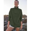 imageANRABESS Women Quarter Zip Oversized Casual Loose Rib Knit Cozy Pullover Sweaters Top 2025 Fall Fashion Outfits ClothesArmy Green