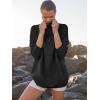 imageANRABESS Women Quarter Zip Oversized Casual Loose Rib Knit Cozy Pullover Sweaters Top 2025 Fall Fashion Outfits ClothesBlack