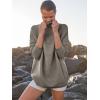 imageANRABESS Women Quarter Zip Oversized Casual Loose Rib Knit Cozy Pullover Sweaters Top 2025 Fall Fashion Outfits ClothesGray Khaki
