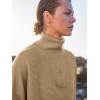 imageANRABESS Women Quarter Zip Oversized Casual Loose Rib Knit Cozy Pullover Sweaters Top 2025 Fall Fashion Outfits ClothesKhaki