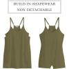 imageANRABESS Women Summer Mini Romper Dress Workout Tennis Active Sports Athletic Outfits Built in Shorts Trendy VacationArmy Green
