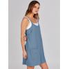 imageANRABESS Women Summer Mini Romper Dress Workout Tennis Active Sports Athletic Outfits Built in Shorts Trendy VacationBlue