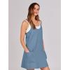 imageANRABESS Women Summer Mini Romper Dress Workout Tennis Active Sports Athletic Outfits Built in Shorts Trendy VacationBlue