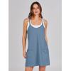 imageANRABESS Women Summer Mini Romper Dress Workout Tennis Active Sports Athletic Outfits Built in Shorts Trendy VacationBlue