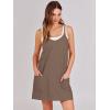 imageANRABESS Women Summer Mini Romper Dress Workout Tennis Active Sports Athletic Outfits Built in Shorts Trendy VacationCoffee