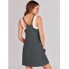 imageANRABESS Women Summer Mini Romper Dress Workout Tennis Active Sports Athletic Outfits Built in Shorts Trendy VacationDeep Gray