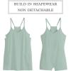 imageANRABESS Women Summer Mini Romper Dress Workout Tennis Active Sports Athletic Outfits Built in Shorts Trendy VacationGray Blue