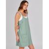 imageANRABESS Women Summer Mini Romper Dress Workout Tennis Active Sports Athletic Outfits Built in Shorts Trendy VacationGray Blue