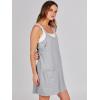 imageANRABESS Women Summer Mini Romper Dress Workout Tennis Active Sports Athletic Outfits Built in Shorts Trendy VacationHeather Gray