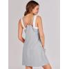 imageANRABESS Women Summer Mini Romper Dress Workout Tennis Active Sports Athletic Outfits Built in Shorts Trendy VacationHeather Gray