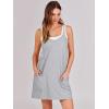 imageANRABESS Women Summer Mini Romper Dress Workout Tennis Active Sports Athletic Outfits Built in Shorts Trendy VacationHeather Gray