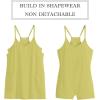 imageANRABESS Women Summer Mini Romper Dress Workout Tennis Active Sports Athletic Outfits Built in Shorts Trendy VacationLight Green