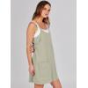 imageANRABESS Women Summer Mini Romper Dress Workout Tennis Active Sports Athletic Outfits Built in Shorts Trendy VacationLight Grey
