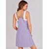 imageANRABESS Women Summer Mini Romper Dress Workout Tennis Active Sports Athletic Outfits Built in Shorts Trendy VacationLight Purple