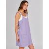 imageANRABESS Women Summer Mini Romper Dress Workout Tennis Active Sports Athletic Outfits Built in Shorts Trendy VacationLight Purple