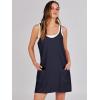 imageANRABESS Women Summer Mini Romper Dress Workout Tennis Active Sports Athletic Outfits Built in Shorts Trendy VacationNavy Blue