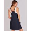 imageANRABESS Women Summer Mini Romper Dress Workout Tennis Active Sports Athletic Outfits Built in Shorts Trendy VacationNavy Blue