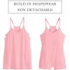 imageANRABESS Women Summer Mini Romper Dress Workout Tennis Active Sports Athletic Outfits Built in Shorts Trendy VacationPink