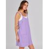 imageANRABESS Women Summer Mini Romper Dress Workout Tennis Active Sports Athletic Outfits Built in Shorts Trendy VacationPurple