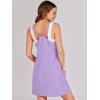 imageANRABESS Women Summer Mini Romper Dress Workout Tennis Active Sports Athletic Outfits Built in Shorts Trendy VacationPurple