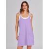 imageANRABESS Women Summer Mini Romper Dress Workout Tennis Active Sports Athletic Outfits Built in Shorts Trendy VacationPurple