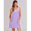 imageANRABESS Women Summer Mini Romper Dress Workout Tennis Active Sports Athletic Outfits Built in Shorts Trendy VacationPurple