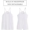 imageANRABESS Women Summer Mini Romper Dress Workout Tennis Active Sports Athletic Outfits Built in Shorts Trendy VacationWhite