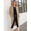 imageANRABESS Womens Cardigan Long Sweater Oversized Open Front Knit Duster Coat 2024 Trendy Lady Fall Coatigan OuterwearBrown