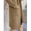 imageANRABESS Womens Cardigan Long Sweater Oversized Open Front Knit Duster Coat 2024 Trendy Lady Fall Coatigan OuterwearBrown