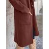 imageANRABESS Womens Cardigan Long Sweater Oversized Open Front Knit Duster Coat 2024 Trendy Lady Fall Coatigan OuterwearCoffee