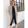 imageANRABESS Womens Cardigan Long Sweater Oversized Open Front Knit Duster Coat 2024 Trendy Lady Fall Coatigan OuterwearDeep Apricot