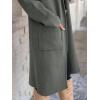 imageANRABESS Womens Cardigan Long Sweater Oversized Open Front Knit Duster Coat 2024 Trendy Lady Fall Coatigan OuterwearDeep Grey