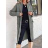 imageANRABESS Womens Cardigan Long Sweater Oversized Open Front Knit Duster Coat 2024 Trendy Lady Fall Coatigan OuterwearDeep Grey