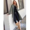 imageANRABESS Womens Cardigan Long Sweater Oversized Open Front Knit Duster Coat 2024 Trendy Lady Fall Coatigan OuterwearDeep Grey