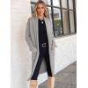 imageANRABESS Womens Cardigan Long Sweater Oversized Open Front Knit Duster Coat 2024 Trendy Lady Fall Coatigan OuterwearGray