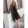 imageANRABESS Womens Cardigan Long Sweater Oversized Open Front Knit Duster Coat 2024 Trendy Lady Fall Coatigan OuterwearGreen