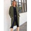 imageANRABESS Womens Cardigan Long Sweater Oversized Open Front Knit Duster Coat 2024 Trendy Lady Fall Coatigan OuterwearGreen