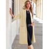 imageANRABESS Womens Cardigan Long Sweater Oversized Open Front Knit Duster Coat 2024 Trendy Lady Fall Coatigan OuterwearKhaki Beige