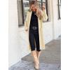 imageANRABESS Womens Cardigan Long Sweater Oversized Open Front Knit Duster Coat 2024 Trendy Lady Fall Coatigan OuterwearKhaki Beige