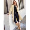 imageANRABESS Womens Cardigan Long Sweater Oversized Open Front Knit Duster Coat 2024 Trendy Lady Fall Coatigan OuterwearKhaki Beige