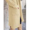 imageANRABESS Womens Cardigan Long Sweater Oversized Open Front Knit Duster Coat 2024 Trendy Lady Fall Coatigan OuterwearKhaki Beige